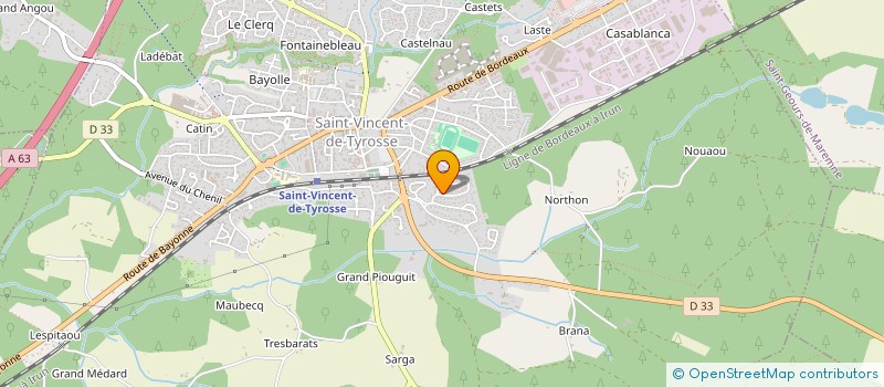 localisation de l'entreprise 802 533 125   ORIST