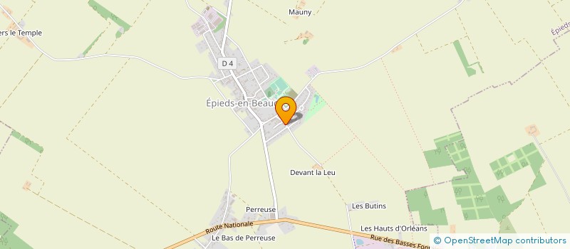 localisation de l'entreprise 802 555 797 à JARGEAU