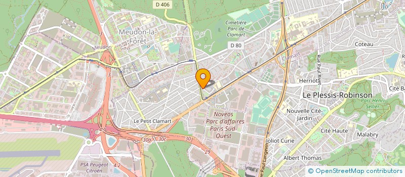 localisation de l'entreprise 802 560 805 à CLAMART