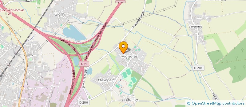 localisation de l'entreprise 802 562 645   VIGNOLES