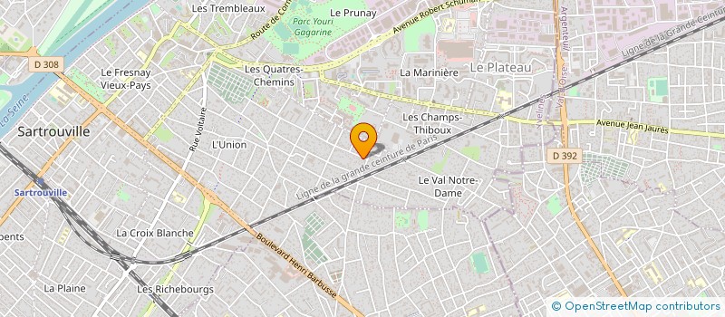 localisation de l'entreprise 802 566 323 à CORMEILLES-EN-PARISIS