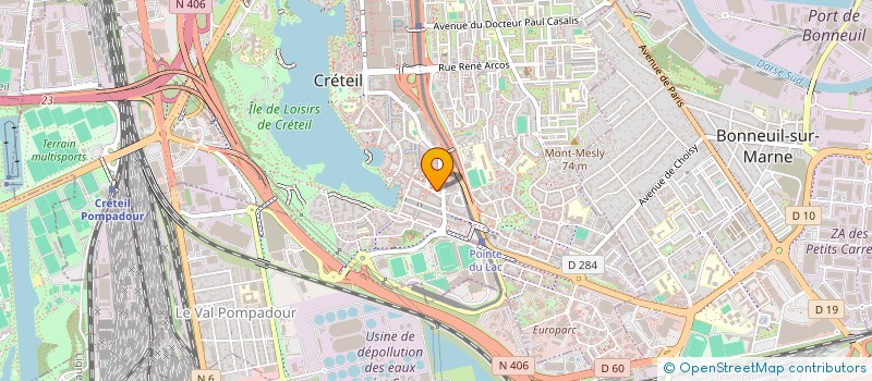 localisation de l'entreprise 802 572 917 à CRETEIL
