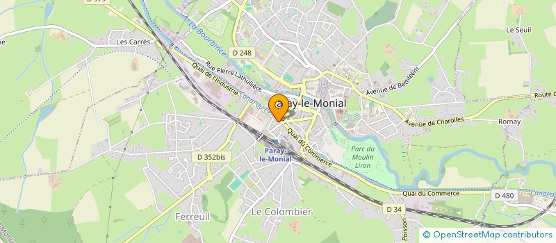 localisation de l'entreprise 802 578 856 à PARAY-LE-MONIAL
