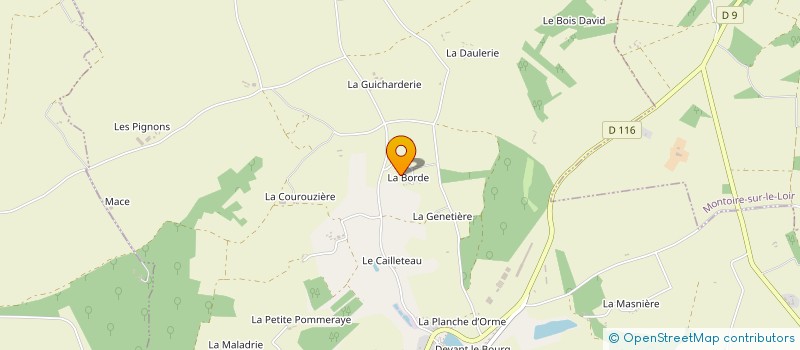 localisation de l'entreprise 802 583 617   BONNEVEAU