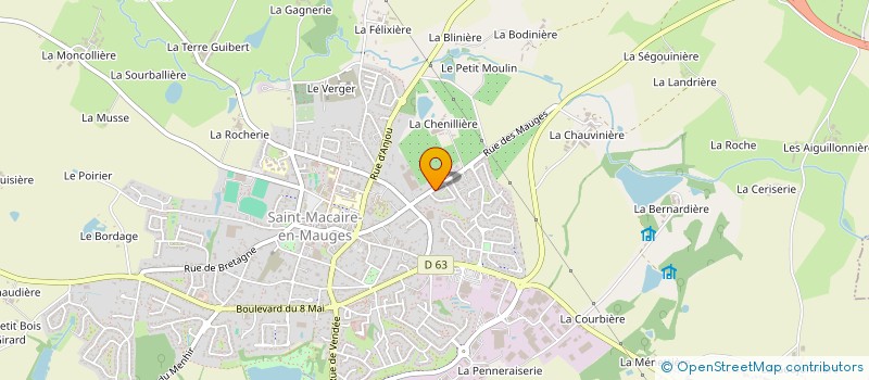 localisation de l'entreprise 802 584 722  à SEVREMOINE