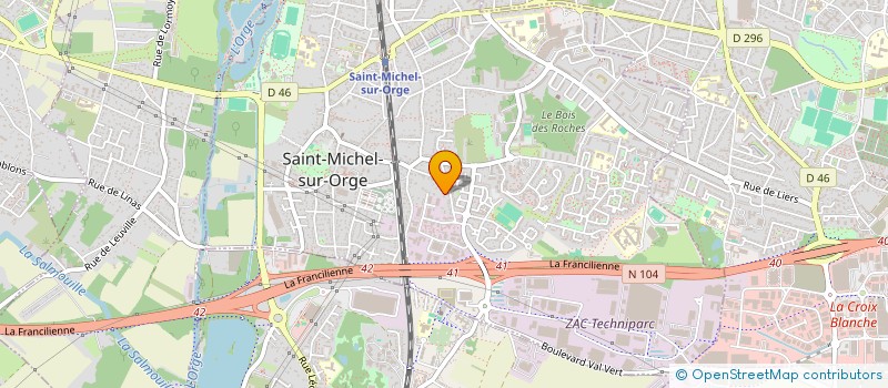 localisation de l'entreprise 802 590 984   SAINT-MICHEL-SUR-ORGE