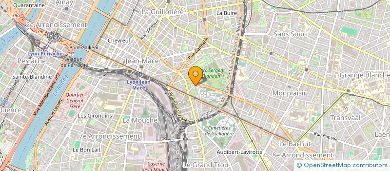 localisation de l'entreprise 802 599 357   LYON