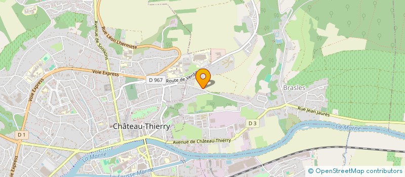 localisation de l'entreprise 802 601 385   CHARTRIER-FERRIERE