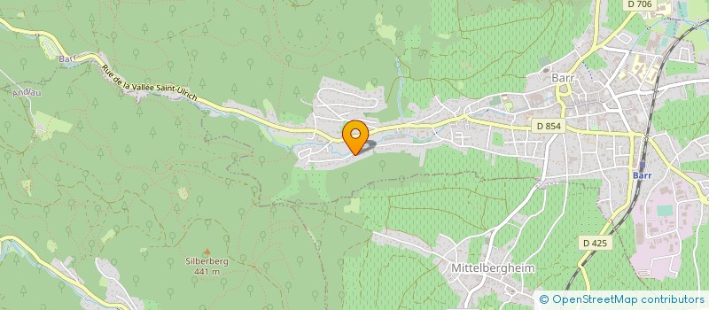 localisation de l'entreprise 802 602 292   BARR