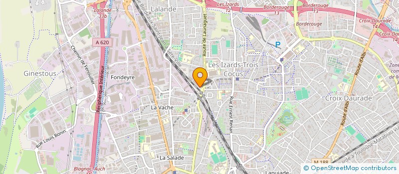 localisation de l'entreprise 802 603 498 à COLOMIERS