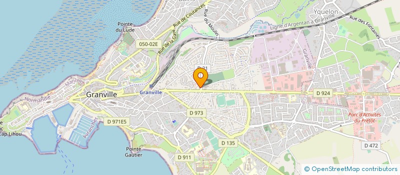 localisation de l'entreprise 802 605 246   GRANVILLE