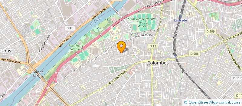 localisation de l'entreprise 802 660 738 à COLOMBES