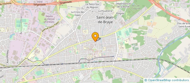 localisation de l'entreprise 802 661 157  à SAINT-JEAN-DE-BRAYE