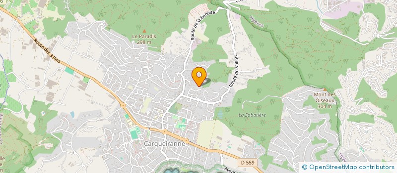 localisation de l'entreprise 802 672 311   LA ROQUEBRUSSANNE