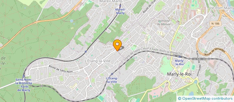 localisation de l'entreprise 802 683 870   L'ETANG-LA-VILLE