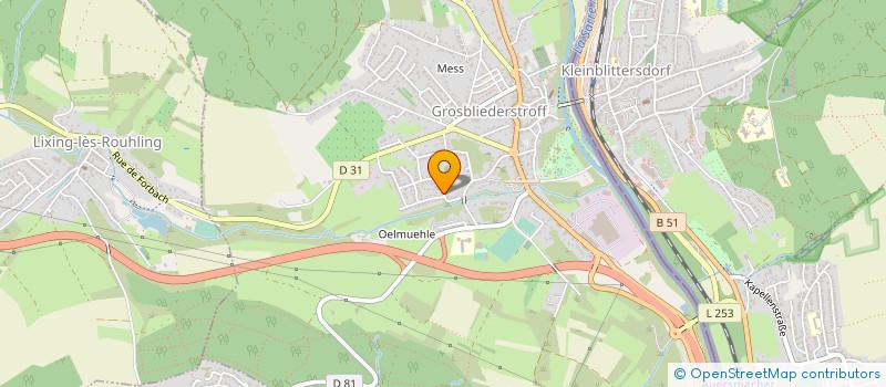 localisation de l'entreprise 802 694 083   GROSBLIEDERSTROFF