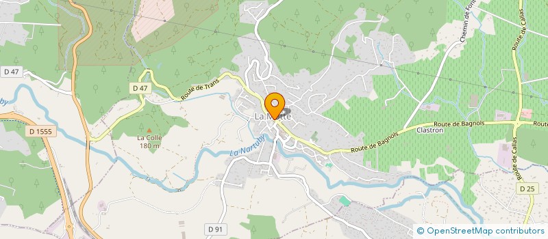 localisation de l'entreprise 802 702 191   LA MOTTE