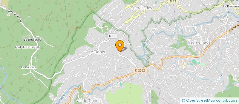 localisation de l'entreprise 802 703 090 à LE TIGNET
