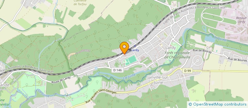 localisation de l'entreprise 802 719 559 à LARDY