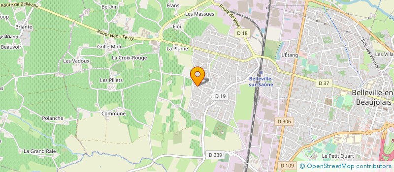 localisation de l'entreprise 802 730 176   BELLEVILLE-EN-BEAUJOLAIS