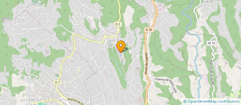 localisation de l'entreprise 802 737 247 à SAINT-PAUL-DE-VENCE