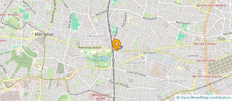 localisation de l'entreprise 802 786 855   MERIGNAC