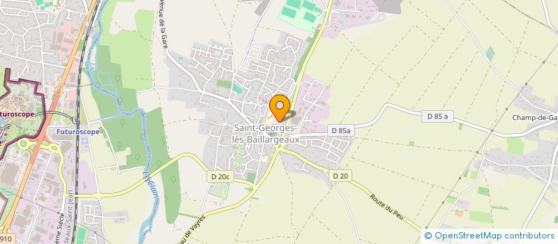 localisation de l'entreprise 802 819 698 à SAINT-GEORGES-LES-BAILLARGEAUX