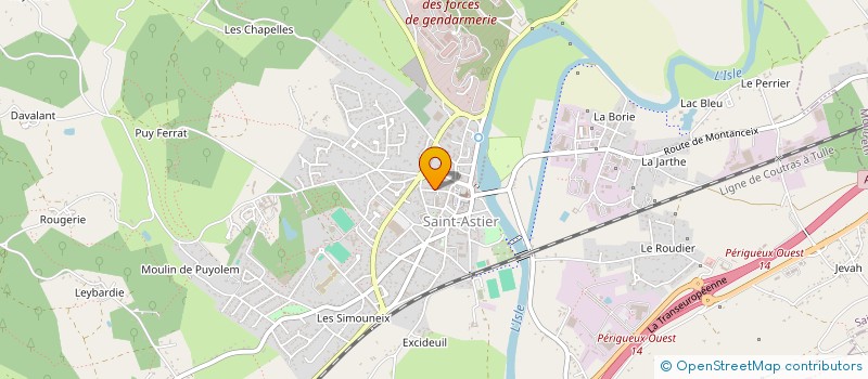 localisation de l'entreprise 802 822 825   SAINT-ASTIER