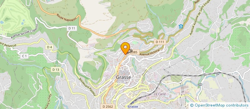 localisation de l'entreprise 802 831 503   GRASSE