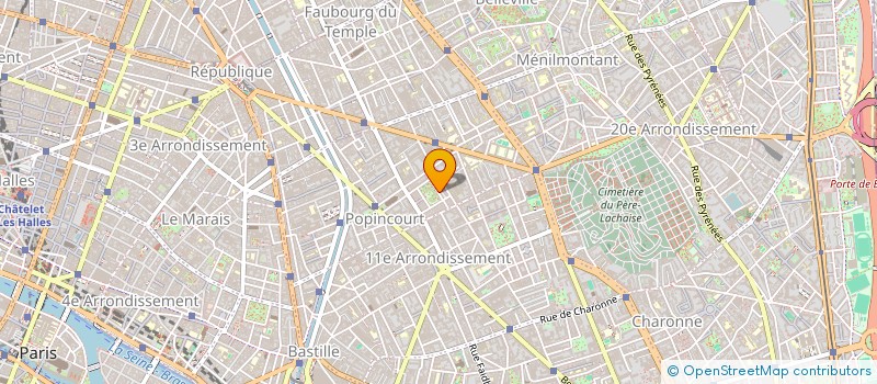 localisation de l'entreprise 802 838 540   PARIS