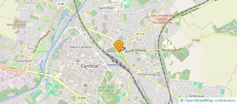 localisation de l'entreprise 802 839 993 à CAMBRAI