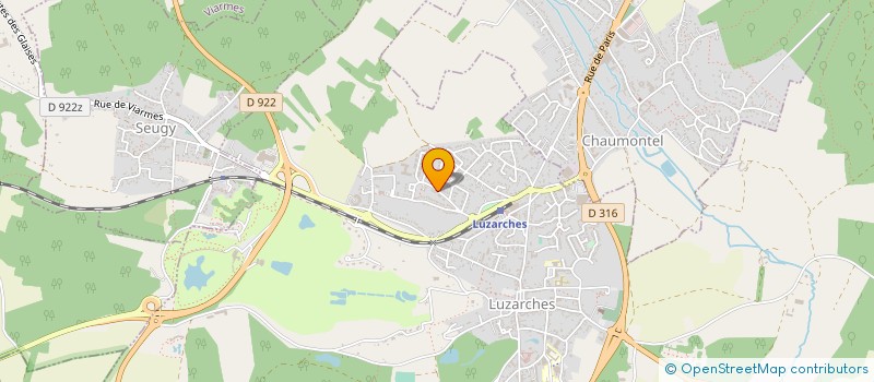 localisation de l'entreprise 802 851 451 à LUZARCHES