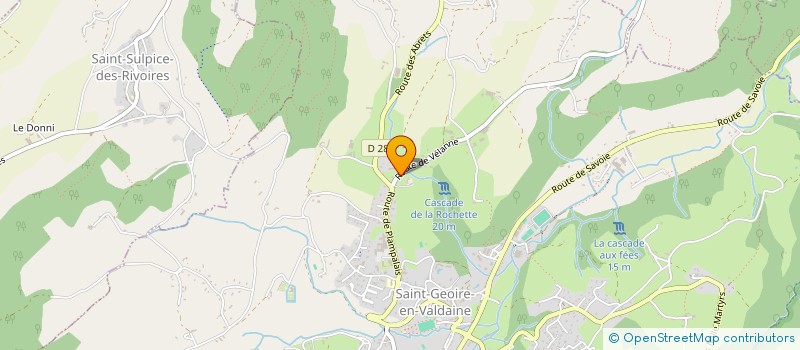 localisation de l'entreprise 802 853 234   SAINT-GEOIRE-EN-VALDAINE