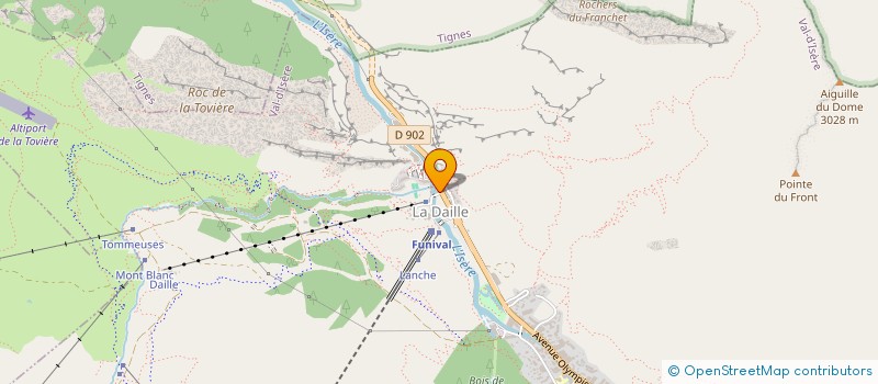 localisation de l'entreprise 802 855 023   VAL-D'ISERE