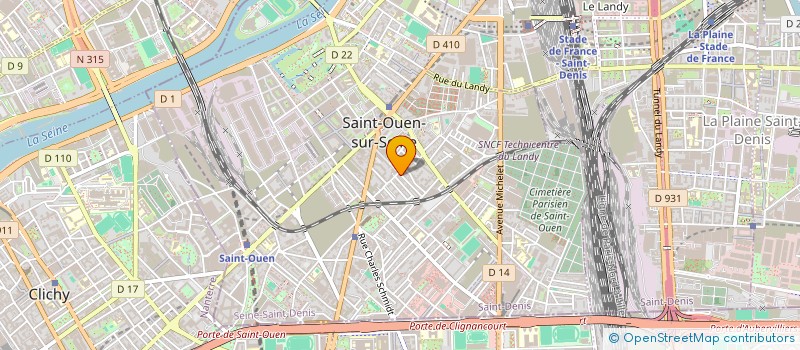 localisation de l'entreprise 802 856 427 à SAINT-OUEN-SUR-SEINE