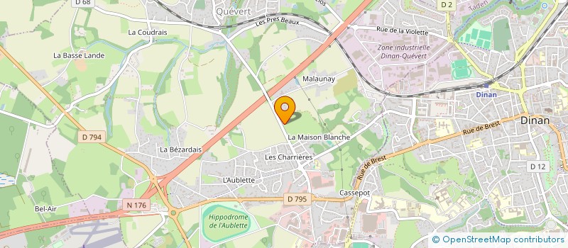 localisation de l'entreprise 802 858 688   QUEVERT