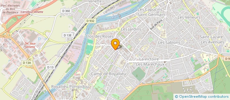 localisation de l'entreprise 802 921 965   LES ULIS