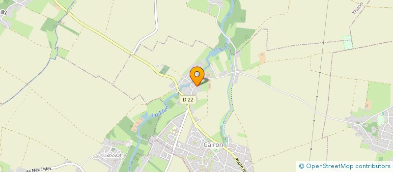 localisation de l'entreprise 802 924 571   CAIRON