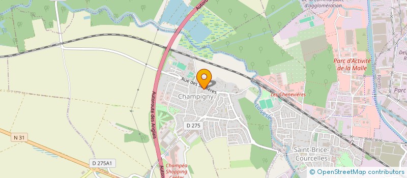 localisation de l'entreprise 802 929 778 à SAINT-BRICE-COURCELLES