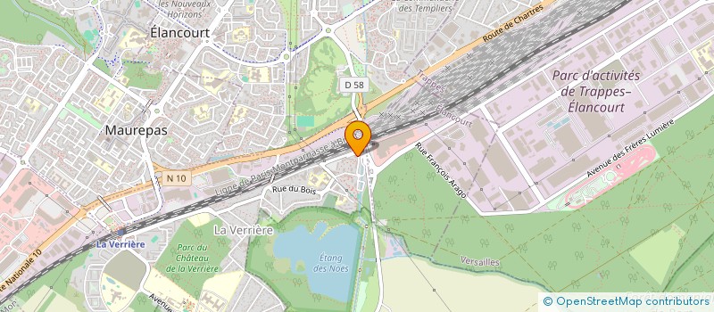 localisation de l'entreprise 802 953 315   LE MESNIL-SAINT-DENIS