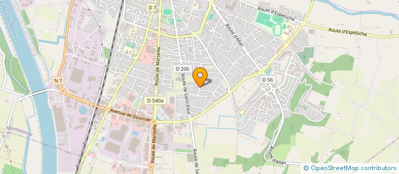 localisation de l'entreprise 802 956 011   SAINT-MONTAN