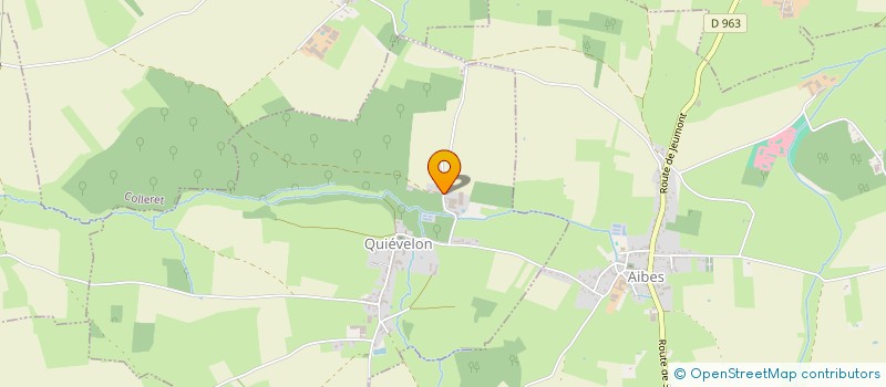 localisation de l'entreprise 802 962 696   QUIEVELON