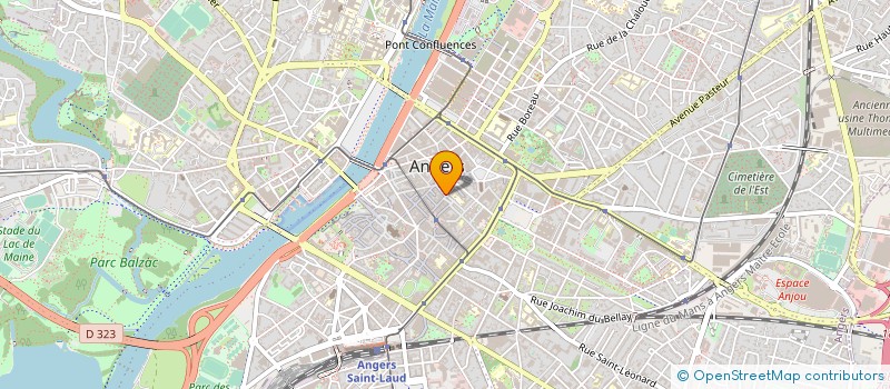 localisation de l'entreprise 802 967 885  à ANGERS