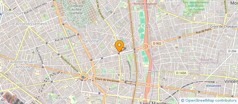 localisation de l'entreprise 802 971 838   PARIS