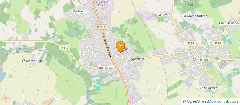 localisation de l'entreprise 802 976 639   LA CHEVROLIERE