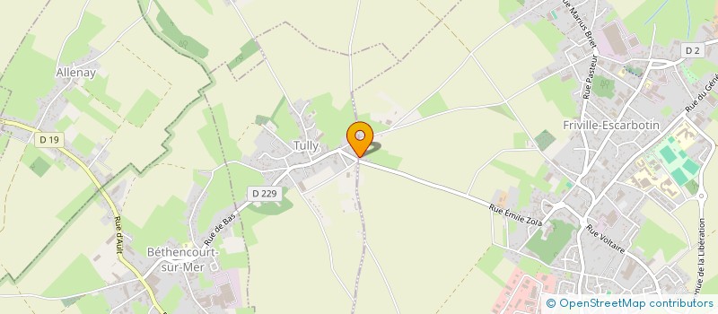 localisation de l'entreprise 802 979 708   FRIVILLE-ESCARBOTIN