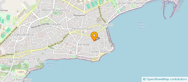 localisation de l'entreprise 802 995 126 à SAINT-NAZAIRE