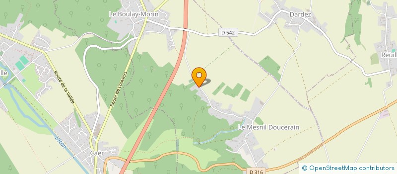 localisation de l'entreprise 803 018 936   GUICHAINVILLE