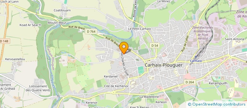 localisation de l'entreprise 803 023 233   QUIMPER