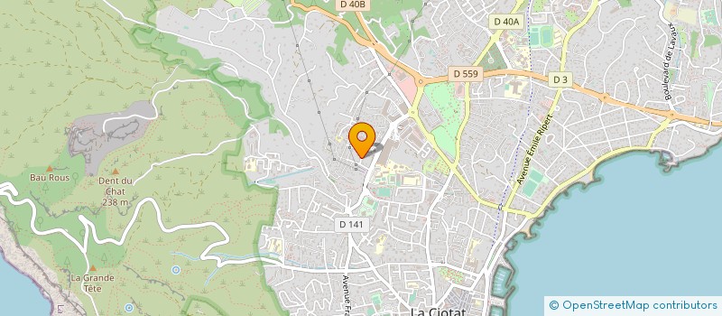 localisation de l'entreprise 803 032 762   LA CIOTAT